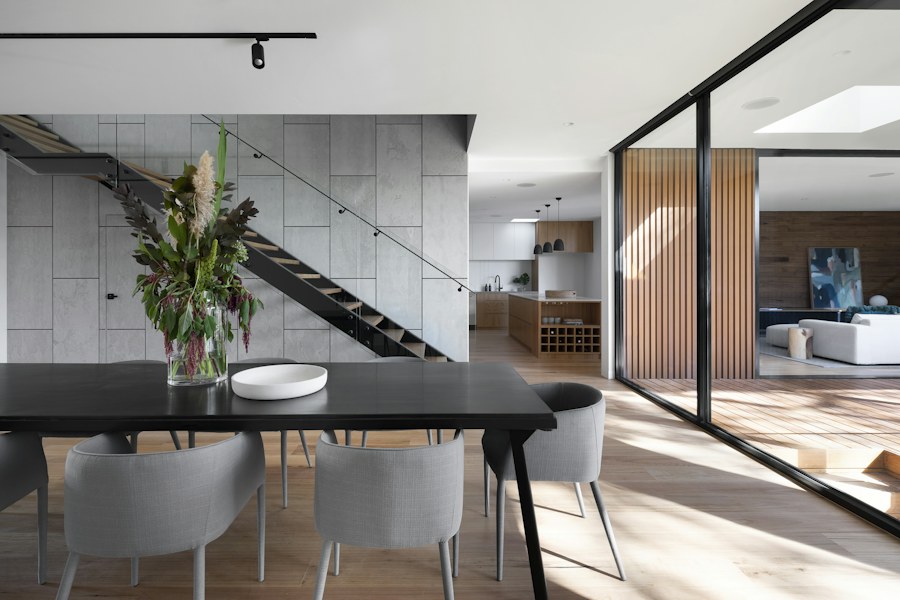 Interior luminoso de vivienda, imagen de ambientación